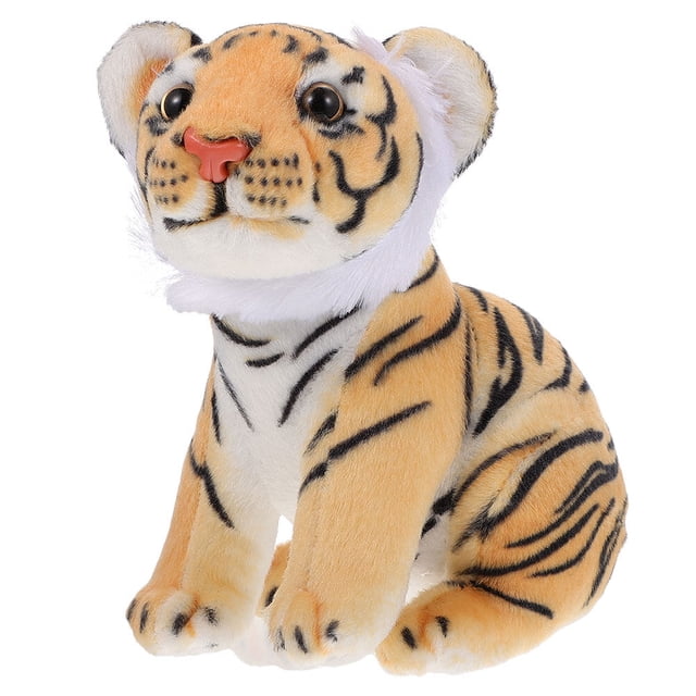 1pc adorable tigre muñeca peluche tigre tigre peluche tigre almohada dormir