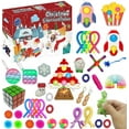 thumbnail image 1 of xiaxaixu 24-day Christmas Countdown Calendar Sensory Fidget Toy Bag, 1 of 8
