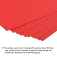 thumbnail image 4 of Unique Bargains Pearlescent Card Stock 25 Sheets, 8x11.5 Inch 92 Lb/250gsm, Red, 4 of 6