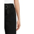 thumbnail image 3 of Time and Tru Women's Paperbag Belted Jeans, 3 of 5