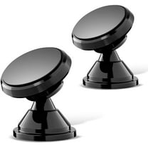 Magnetic Phone Car Mount, Powerful Magnets Car Mount Holder for Dashboard with Strong Adhesive, Fits All iPhone Samsung Galaxy Smartphone [2 Pack]