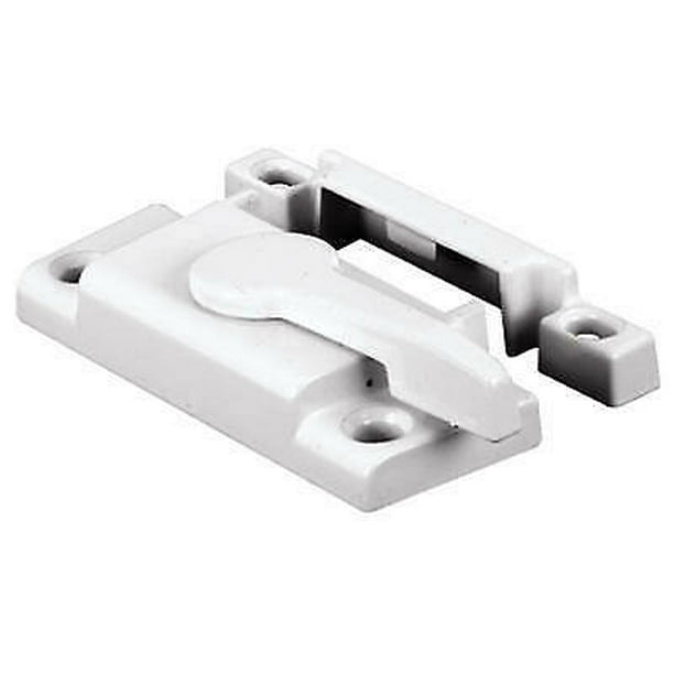 WhiteFinish DoubleHung Window Sash Lock