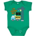 thumbnail image 3 of Inktastic Im Gonna Be a Big Brother- Truck and Crane Boys Baby Bodysuit, 3 of 5