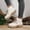 White, variant on Boots for Women Fashion British Warm Non Slip Platform Heel Short Boots Winter Comfy Outdoor Shoes With Strap Black 9 Wide(EU:42)