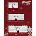 thumbnail image 6 of Garage Door Banner Cover 7 x 16 ft, Merry Christmas Gnome and Snowflake Red and Black Buffalo Plaid Wood Christmas Garage Door Decorations Holiday Christmas Decor for Winter New Year Xmas Party, 6 of 6