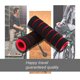 thumbnail image 5 of Puños de Manillar de Bicicleta, Agarre de Bicicleta Antideslizante para Scooter Cruiser Silla de Ruedas Ciclismo Esponja 1 par, Rojo, 5 of 5