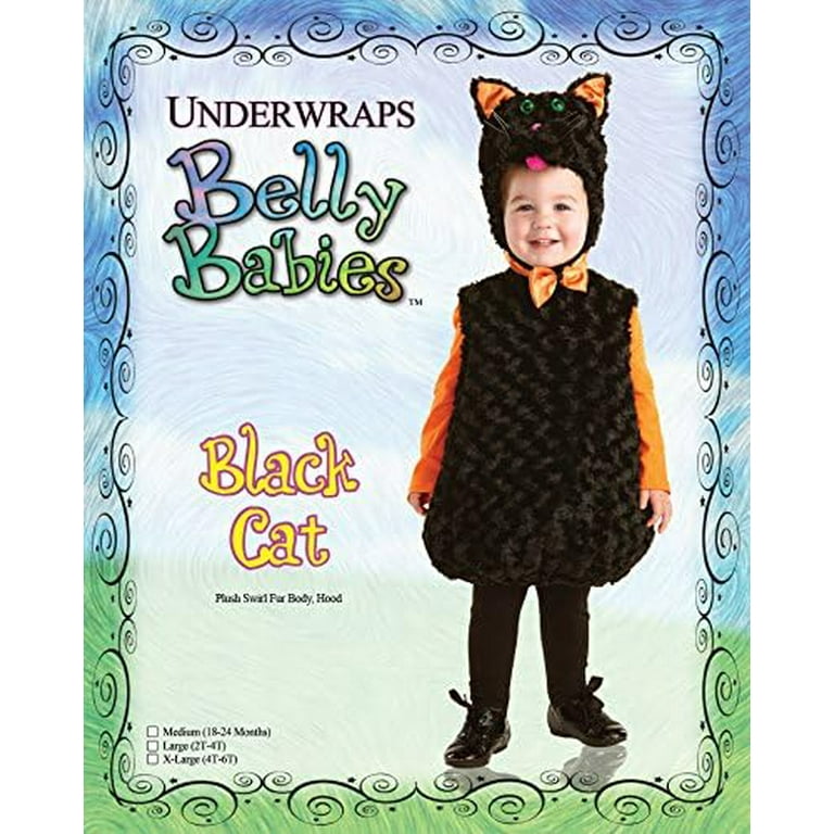 Black cat costume child sale