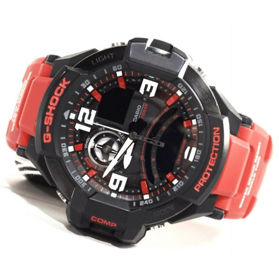 Men's G-Shock GA1000-4B Black Resin Analog Quartz Fashion Watch