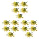 thumbnail image 4 of Matsuzay Ramo de flores artificiales de plástico de 5 piezas para un bajo mantenimiento y una larga durabilidad amarillo Type1 NO1, 4 of 6