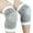 Grey, variant on Socks For Women Men Baby Crawling Anti-Slip Knee Compression Sleeve Unisex Kneecap Coverage Socks