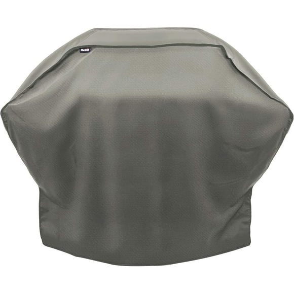 BBQ Grill Cover, Elastic Hem for Secure Grip, Waterproof Duro Pro Fabric, Outdoor Grill Protector for 3-4 Burner Grills, All Weather Use, 50" W x 24" D x 48" H