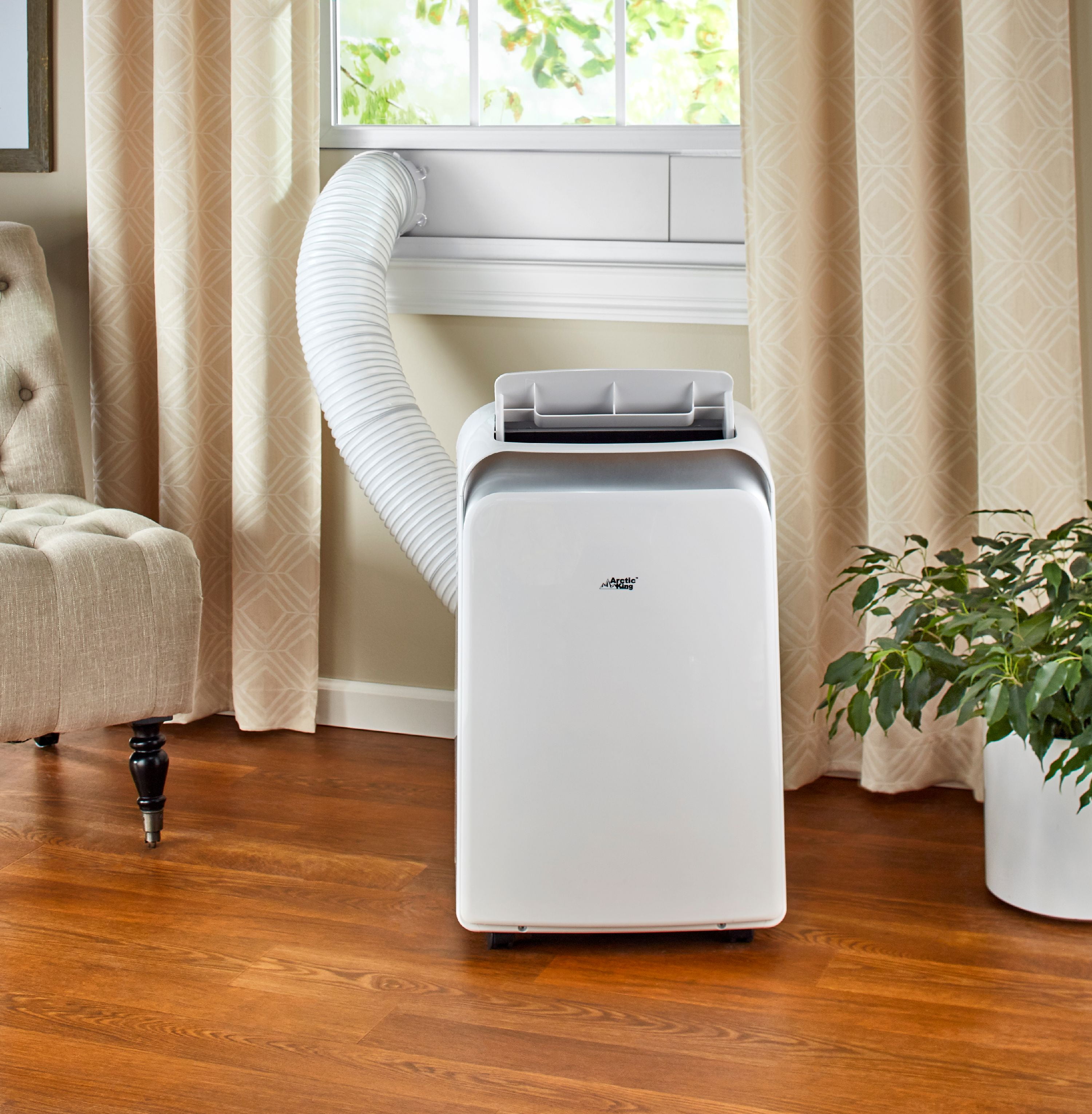  Arctic  King 12 000 BTU Portable Air  Conditioner  White 