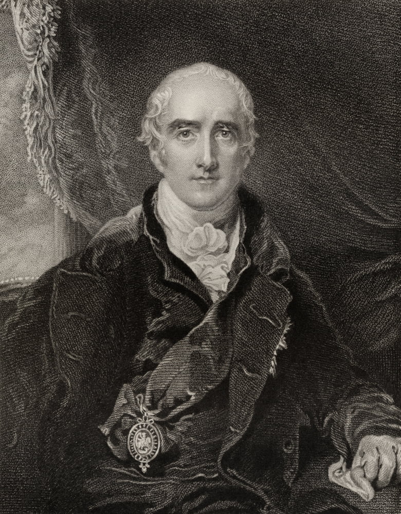 Richard Colley Wellesley Marquess Wellesley 1760-1842 Politician And Governor-General Of India Brother Of WellingtonEngraved By G Adcockafter Sir T LawrenceFrom The Book National Portrait Gallery Volu