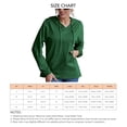 thumbnail image 5 of Sudaderas con capucha para mujer, sueltas, informales, suaves, transpirables, estilo simple y moderno, sudadera con capucha para mujer, para fiesta, trabajo, viajes, GreenS M, 5 of 5