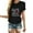 Black, variant on Shirts for Women Valentines Short Sleeve Tshirts Women Shirts Dressy Casual Heart Print Crewneck Tee Tops Trendy Beach Vacation T Shirts,Black