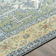 thumbnail image 6 of Hauteloom Morwell Living Room, Bedroom Patio Outdoor Area Rug - Traditional - Medium Green, Peach, Sky Blue - 6'11" x 9', 6 of 9