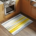 thumbnail image 3 of Yellow Grey Ombre Area Rugs 2x3 for Living Room, Abstract Art Oil Painting Rustic Modern Non Slip Washable Rug Runner, Low Pile Indoor Floor Carpet Mat Bathroom Rugs for Bedroom, Kids Room, 3 of 9