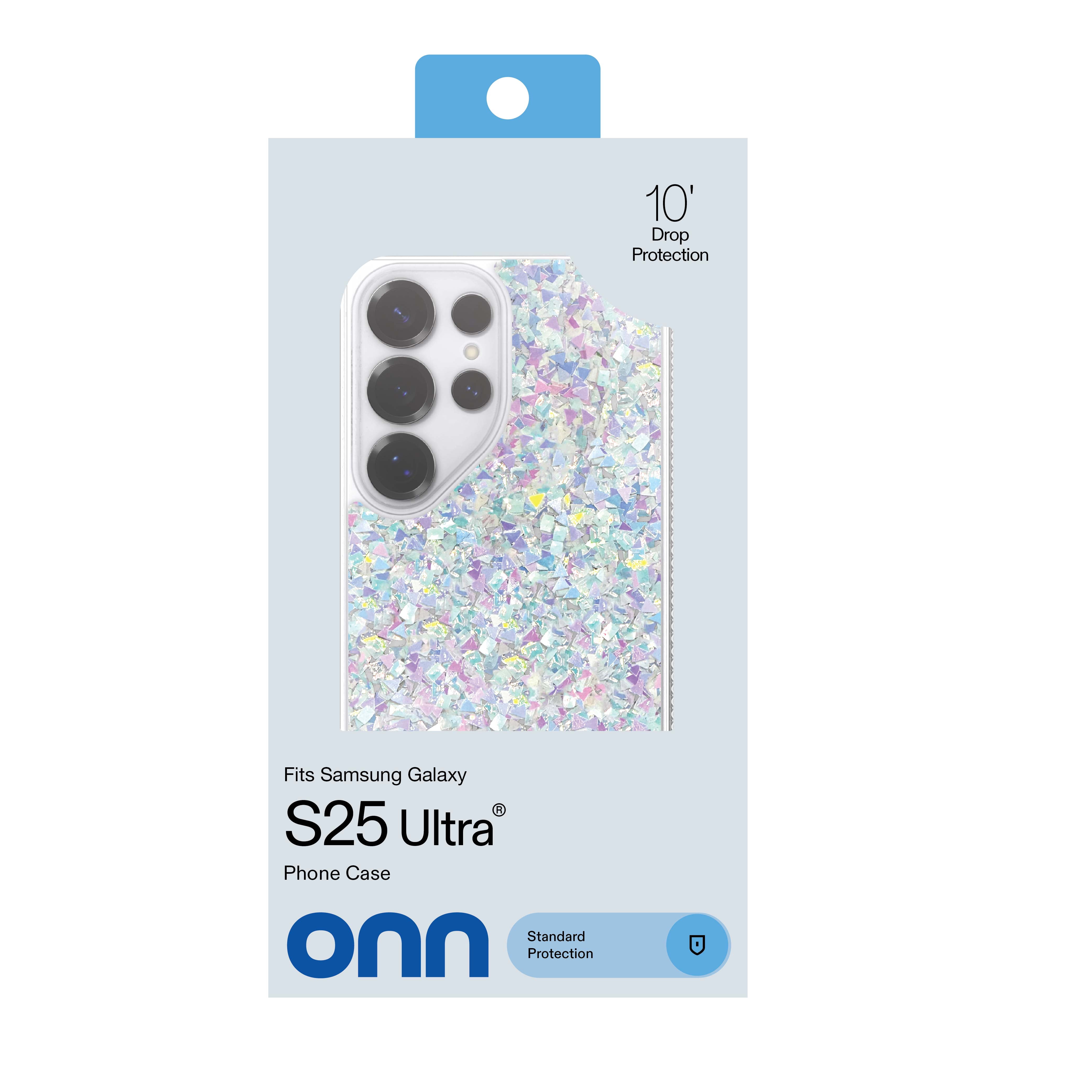 onn Phone Case for Samsung Galaxy S25 Ultra - Iridescent Glitter Fleck
