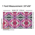 thumbnail image 3 of Feelyou Modern Abstract Adult Fabric by the Yard 5 Yards, Pink Violet Sewing Fabric, Chic Geometric Artwork Home Decor Fabric by the Yard, Breathable Home Decor, 3 of 6