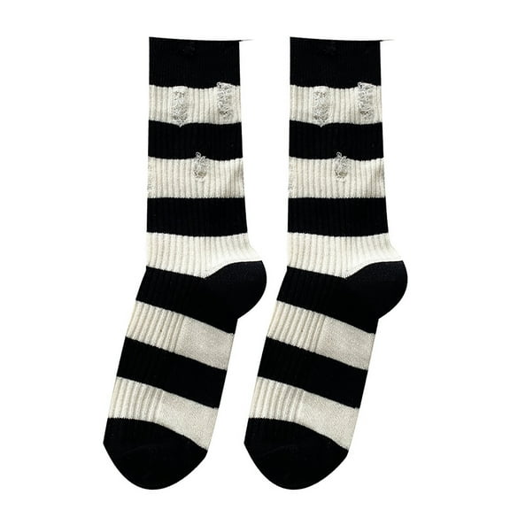 Kmdttou Unisex Adult Hidden Comfort Striped Perforated Socks Beggar Socks Fashionable And Comfortable Socks