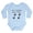 Sky Blue, variant on CafePress - My Siblings Have Tails Body Suit - Long Sleeve Cotton Baby Bodysuit