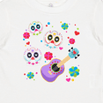 thumbnail image 4 of Inktastic Day of the Dead Owl Sugar Skulls and Guitar Boys or Girls Baby T-Shirt, 4 of 5
