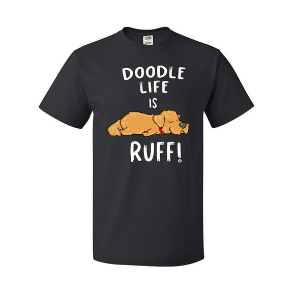 Inktastic Doodle Life is Ruff Golden Doodle T-Shirt
