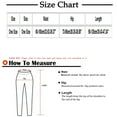 thumbnail image 3 of Spring Saving GaThRRgYP Jeans for Women Deals,Women Comfortable Cropped Leisure Time Pants Sweatpants Yoga Pants, 3 of 9