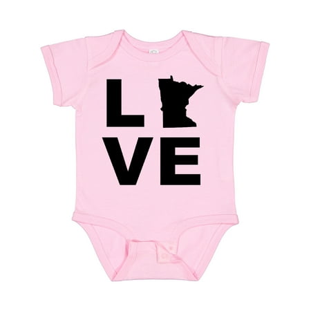 

Inktastic Love Minnesota Gift Baby Boy or Baby Girl Bodysuit