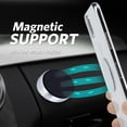 thumbnail image 3 of 2 pcs Magnetic Mounts Flat Cell Phone Holder for Car Dashboard, Wall, Windshield, Mirror, Table, Desk Stick on Universal Compatible with GPS, Smartphones, Echo Auto Keychains and More, 3 of 9