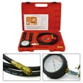 thumbnail image 3 of Car Oil Pressure Gauge Tester Engine Oil Pressure Test Gauge Kit Inspection Tool, 3 of 6