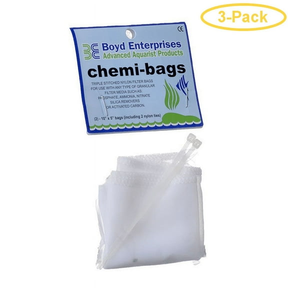 Boyd Enterprises Chemi-Bags 2 Pack (5 x 10.5 Bags) - Pack of 3