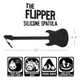 thumbnail image 2 of Flipper Guitar Spatula - Black, 2 of 8