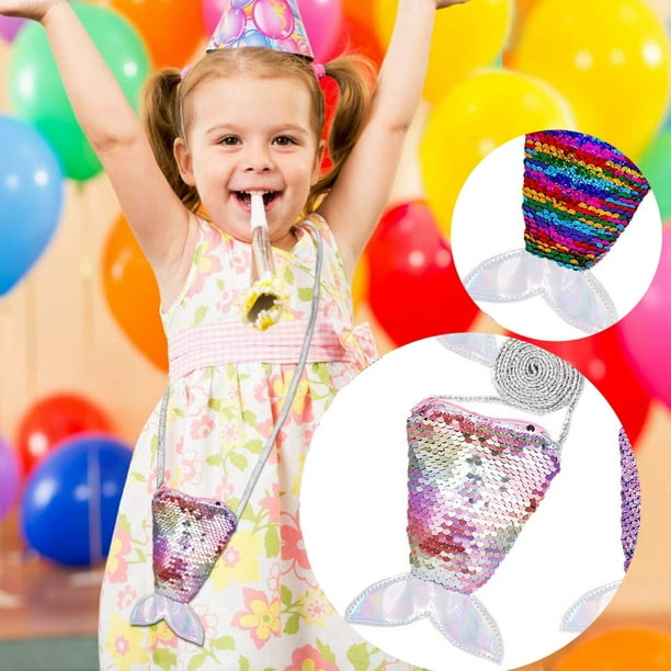 TIMIFIS Paillettes Sac à main pour enfants Mini sacs à bandoulière pour  cadeau d'anniversaire, sac de fête sac à bandoulière - Baby Days 