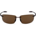 thumbnail image 3 of GHSDFBB JULI Sports Sunglasses for Men Women Tr90 Rimless Frame for Running Fishing Golf Surf Driving MJ8009, 3 of 7