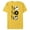 Yellow, variant on Disney Nightmare Before Christmas Jack Scary Teddy - Short Sleeve Blended T-Shirt for Adults- Customized-Yellow