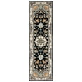 thumbnail image 2 of Safavieh Heritage York Oriental Wool Runner Rug, Navy/Ivory, 2'3" x 14', 2 of 11