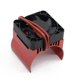 thumbnail image 5 of Ventilador de refrigeración de motor RC de metal 1515 1512 4268, repuestos de motor, ventilador de refrigeración de radiador para Kraton 1/8, accesorios para coche RC rojo, 5 of 7