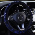 thumbnail image 1 of CARTTOU Fashion Printed Snowflake Pattern Steering Wheel Covers Universal Car Decoration Vehicle Ornament, 1 of 7