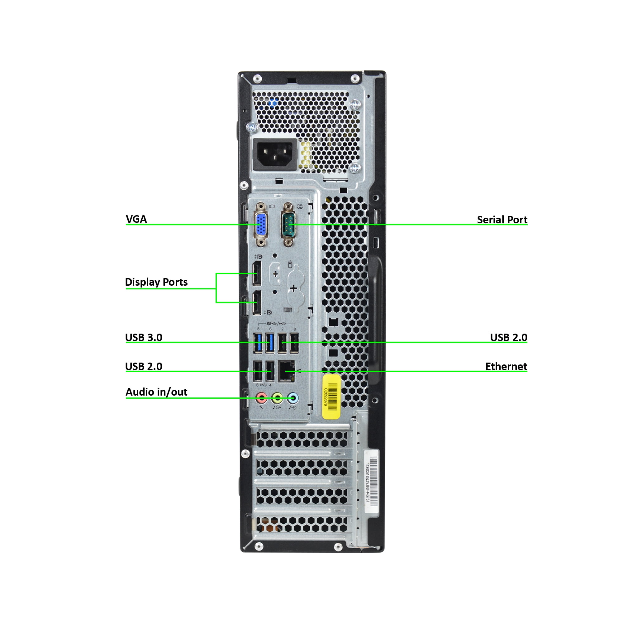 Restored Lenovo M83-SFF Desktop PC with Intel Core i5-4430 3.0GHz Processor, 8GB Memory, 240GB SSD-2.5 and Win 10 Pro (64-bit) (Monitor Not Included) (Refurbished)