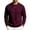 Wine, variant on Men's Crewneck Sweatshirt Casual Solid Pullover Hoodless Standard Fit Athletic Work Out Gym Sweat Shirts