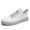 White, variant on Cyiecw Men's Leather Sneakers Lace up Casual Fashion Sneakers Comfort Dress Shoes Lightweight Walking Shoes