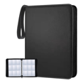 thumbnail image 1 of Trading Card Binder 900 Pockets, 9-Pocket Card Collection Binder,For Game/Football/Baseball Card Black, 1 of 8