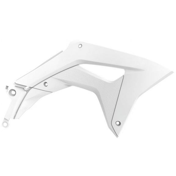 POLISPORT RADIATOR SCOOPS WHITE