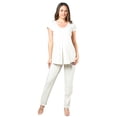 thumbnail image 1 of Conjunto de Maternidad Casual algodón Cómoda Almacenes Mario Color Blanco Talla Unitalla, 1 of 5