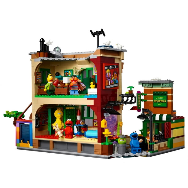 Lego Ideas 123 Sesame Street 1367 Bricks 18 21324 Walmart