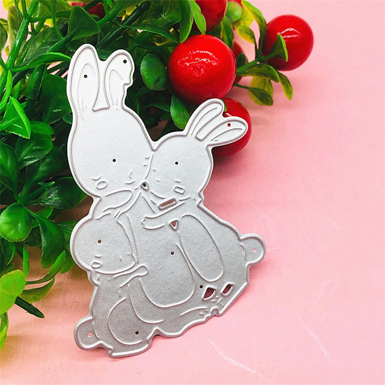Metal Cutting Die Cut Stencils Decorative Paper Die Bunny for DIY Paper