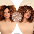 thumbnail image 5 of Shark XSKHD3DA SpeedStyle DefrizzFast Difusor, accesorio para secadores Shark SpeedStyle, herramienta de peinado para cabello ondulado, rizado y enrollado, define rizos naturales, puntas extensibles,, 5 of 5