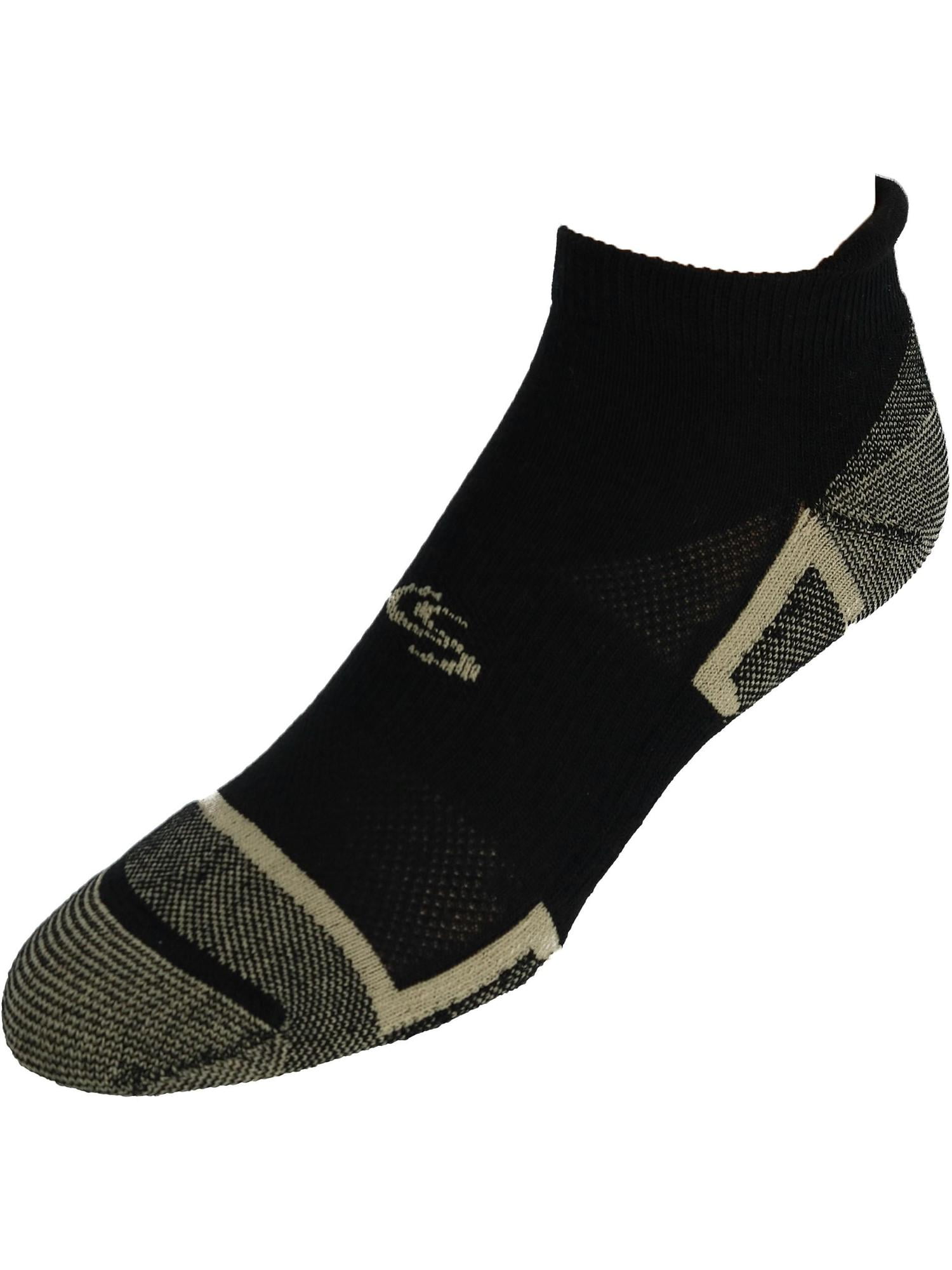 Copper Sole Copper Sole Athletic Low Cut Socks (2 Pair Pack) (Men's