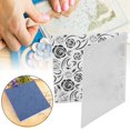thumbnail image 4 of Plantilla en relieve 2 piezas EM200 Carpeta de relieve de plástico Bling Bling artesanía excepcional, 4 of 12